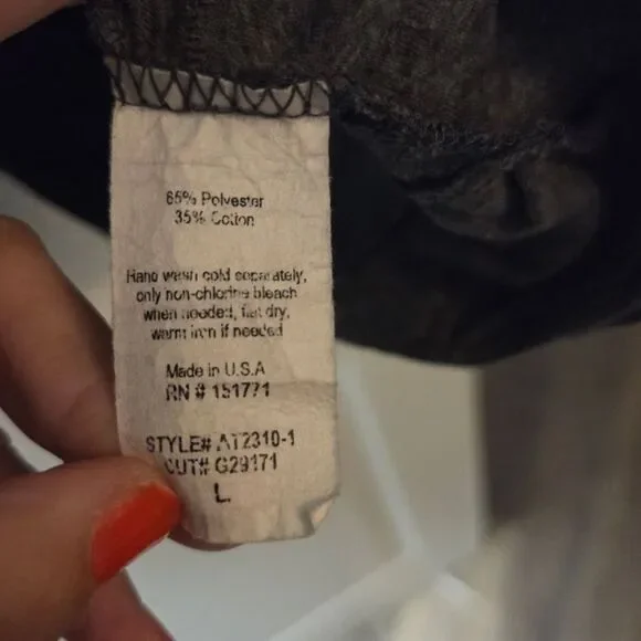 Gilli Textured Gray Sweater Blouse with Unique Back Cutout Design - Picture 4 of 9